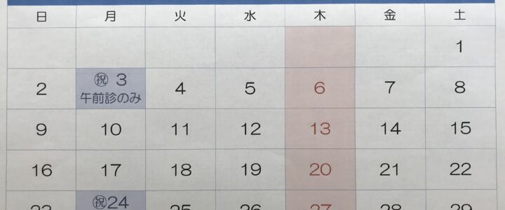 🟠１１月のお知らせ🟠